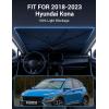 imageProadsy Windshield Sun Shade Umbrella for Hyundai Tucson 20222025 2026 Foldable Car Umbrella Sunshade with Soft TPU Handle Spring Structure Crystal Cooling Material Protect Car from Rays ampamp HeatHyundai Kona 20182023
