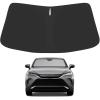 imageProadsy Windshield Sun Shade Umbrella for Hyundai Tucson 20222025 2026 Foldable Car Umbrella Sunshade with Soft TPU Handle Spring Structure Crystal Cooling Material Protect Car from Rays ampamp HeatToyota Venza 20212024 2025