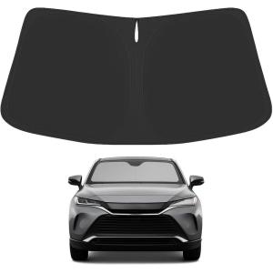 imageProadsy Windshield Sun Shade Umbrella for Hyundai Tucson 20222025 2026 Foldable Car Umbrella Sunshade with Soft TPU Handle Spring Structure Crystal Cooling Material Protect Car from Rays ampamp HeatToyota Venza 20212024 2025