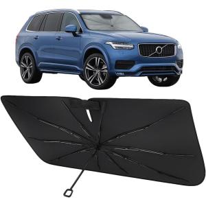 imageProadsy Windshield Sun Shade Umbrella for Hyundai Tucson 20222025 2026 Foldable Car Umbrella Sunshade with Soft TPU Handle Spring Structure Crystal Cooling Material Protect Car from Rays ampamp HeatVolvo XC90 20162025