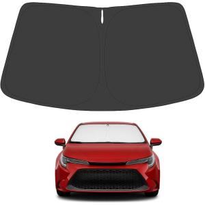 imageProadsy Windshield Sun Shade Umbrella for Hyundai Tucson 20222025 2026 Foldable Car Umbrella Sunshade with Soft TPU Handle Spring Structure Crystal Cooling Material Protect Car from Rays ampamp HeatToyota Corolla 20192024 2025