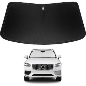 imageProadsy Windshield Sun Shade Umbrella for Hyundai Tucson 20222025 2026 Foldable Car Umbrella Sunshade with Soft TPU Handle Spring Structure Crystal Cooling Material Protect Car from Rays ampamp HeatVolvo XC90 20162024 2025 2026