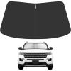 imageProadsy Windshield Sun Shade for Ford Explorer 20202024 2025 4Layer Foldable Front Sunshade Protector Sun Visor Blocks UV Rays Keep Car Cooler