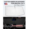 imageProadsy Windshield Sun Shade for Nissan Pathfinder 2026 2025 2024 2023 2022 Foldable Front Sunshade Protector Sun Visor Blocks UV Rays Keep Car CoolerMazda CX9 20162024 2025 2026
