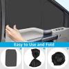 imageProadsy Windshield Sun Shade for Nissan Pathfinder 2026 2025 2024 2023 2022 Foldable Front Sunshade Protector Sun Visor Blocks UV Rays Keep Car CoolerFord F150 20152020 Side Window Shade