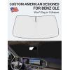 imageProadsy Windshield Sun Shade for Nissan Pathfinder 2026 2025 2024 2023 2022 Foldable Front Sunshade Protector Sun Visor Blocks UV Rays Keep Car CoolerMercedes Benz GLE 20202024 2025