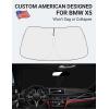 imageProadsy Windshield Sun Shade for Nissan Pathfinder 2026 2025 2024 2023 2022 Foldable Front Sunshade Protector Sun Visor Blocks UV Rays Keep Car Cooler20142018 BMW X5