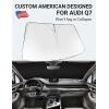 imageProadsy Windshield Sun Shade for Nissan Pathfinder 2026 2025 2024 2023 2022 Foldable Front Sunshade Protector Sun Visor Blocks UV Rays Keep Car CoolerAudi Q7 20162026