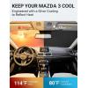imageProadsy Windshield Sun Shade for Nissan Pathfinder 2026 2025 2024 2023 2022 Foldable Front Sunshade Protector Sun Visor Blocks UV Rays Keep Car CoolerMazda 3 20142018