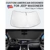 imageProadsy Windshield Sun Shade for Nissan Pathfinder 2026 2025 2024 2023 2022 Foldable Front Sunshade Protector Sun Visor Blocks UV Rays Keep Car CoolerJeep Wagoneer 20222025 2026
