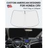 imageProadsy Windshield Sun Shade for Nissan Pathfinder 2026 2025 2024 2023 2022 Foldable Front Sunshade Protector Sun Visor Blocks UV Rays Keep Car Cooler20122016 Honda CRV