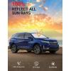 imageProadsy Windshield Sun Shade for Nissan Pathfinder 2026 2025 2024 2023 2022 Foldable Front Sunshade Protector Sun Visor Blocks UV Rays Keep Car CoolerChevrolet Equinox 20182026