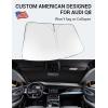 imageProadsy Windshield Sun Shade for Nissan Pathfinder 2026 2025 2024 2023 2022 Foldable Front Sunshade Protector Sun Visor Blocks UV Rays Keep Car CoolerAudi Q8 20192026