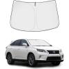 imageProadsy Windshield Sun Shade for Nissan Pathfinder 2026 2025 2024 2023 2022 Foldable Front Sunshade Protector Sun Visor Blocks UV Rays Keep Car CoolerLexus RX 20102015