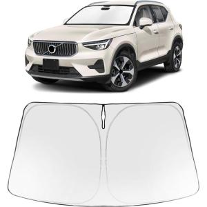 imageProadsy Windshield Sun Shade for Nissan Pathfinder 2026 2025 2024 2023 2022 Foldable Front Sunshade Protector Sun Visor Blocks UV Rays Keep Car CoolerVolvo XC40 20192026