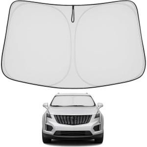 imageProadsy Windshield Sun Shade for Nissan Pathfinder 2026 2025 2024 2023 2022 Foldable Front Sunshade Protector Sun Visor Blocks UV Rays Keep Car CoolerCadillac XT5 20172026