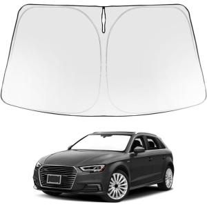 imageProadsy Windshield Sun Shade for Nissan Pathfinder 2026 2025 2024 2023 2022 Foldable Front Sunshade Protector Sun Visor Blocks UV Rays Keep Car CoolerAudi A3 20142020
