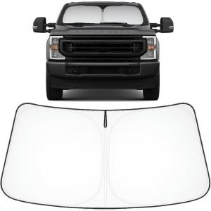 imageProadsy Windshield Sun Shade for Nissan Pathfinder 2026 2025 2024 2023 2022 Foldable Front Sunshade Protector Sun Visor Blocks UV Rays Keep Car CoolerFord Super Duty 20172026