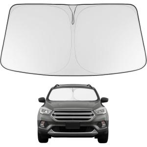 imageProadsy Windshield Sun Shade for Nissan Pathfinder 2026 2025 2024 2023 2022 Foldable Front Sunshade Protector Sun Visor Blocks UV Rays Keep Car CoolerFord Escape 20132019