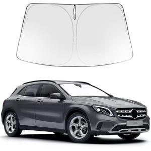 imageProadsy Windshield Sun Shade for Nissan Pathfinder 2026 2025 2024 2023 2022 Foldable Front Sunshade Protector Sun Visor Blocks UV Rays Keep Car CoolerMercedes Benz GLA 20152020