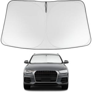 imageProadsy Windshield Sun Shade for Nissan Pathfinder 2026 2025 2024 2023 2022 Foldable Front Sunshade Protector Sun Visor Blocks UV Rays Keep Car CoolerAudi Q3 20132018