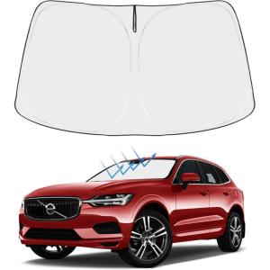 imageProadsy Windshield Sun Shade for Nissan Pathfinder 2026 2025 2024 2023 2022 Foldable Front Sunshade Protector Sun Visor Blocks UV Rays Keep Car CoolerVolvo XC60 20182026