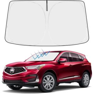 imageProadsy Windshield Sun Shade for Nissan Pathfinder 2026 2025 2024 2023 2022 Foldable Front Sunshade Protector Sun Visor Blocks UV Rays Keep Car CoolerAcura RDX 20192026
