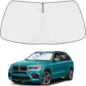 imageProadsy Windshield Sun Shade for Nissan Pathfinder 2026 2025 2024 2023 2022 Foldable Front Sunshade Protector Sun Visor Blocks UV Rays Keep Car Cooler20142018 BMW X5