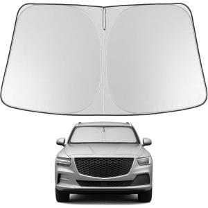 imageProadsy Windshield Sun Shade for Nissan Pathfinder 2026 2025 2024 2023 2022 Foldable Front Sunshade Protector Sun Visor Blocks UV Rays Keep Car CoolerNissan Pathfinder 20222026