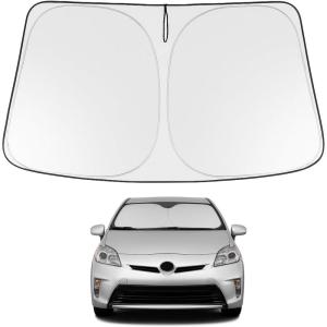 imageProadsy Windshield Sun Shade for Nissan Pathfinder 2026 2025 2024 2023 2022 Foldable Front Sunshade Protector Sun Visor Blocks UV Rays Keep Car CoolerToyota Prius 20102015