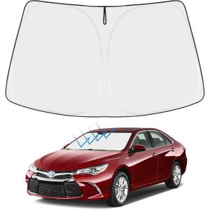 imageProadsy Windshield Sun Shade for Nissan Pathfinder 2026 2025 2024 2023 2022 Foldable Front Sunshade Protector Sun Visor Blocks UV Rays Keep Car Cooler20132017 Camry
