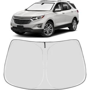 imageProadsy Windshield Sun Shade for Nissan Pathfinder 2026 2025 2024 2023 2022 Foldable Front Sunshade Protector Sun Visor Blocks UV Rays Keep Car CoolerChevrolet Equinox 20172024