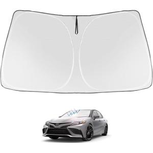 imageProadsy Windshield Sun Shade for Nissan Pathfinder 2026 2025 2024 2023 2022 Foldable Front Sunshade Protector Sun Visor Blocks UV Rays Keep Car CoolerCamry 20182026