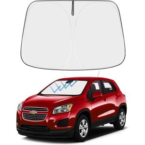 imageProadsy Windshield Sun Shade for Nissan Pathfinder 2026 2025 2024 2023 2022 Foldable Front Sunshade Protector Sun Visor Blocks UV Rays Keep Car CoolerChevrolet Trax 20132023
