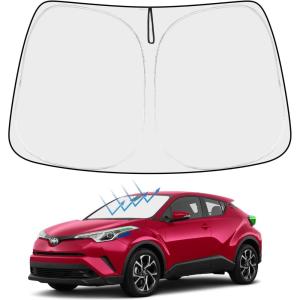 imageProadsy Windshield Sun Shade for Nissan Pathfinder 2026 2025 2024 2023 2022 Foldable Front Sunshade Protector Sun Visor Blocks UV Rays Keep Car CoolerToyota CHR 20182024 2025