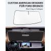 imageProadsy 2025 Upgrade Windshield Sun Shade Custom Fit 20102016 Mercedes Benz E Class Foldable Front Sunshade Protector Sun Visor Blocks UV Rays Keep Car CoolerFord Bronco 24Door 20212025 2026