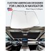 imageProadsy 2025 Upgrade Windshield Sun Shade Custom Fit 20102016 Mercedes Benz E Class Foldable Front Sunshade Protector Sun Visor Blocks UV Rays Keep Car CoolerLincoln Navigator 20182026