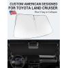 imageProadsy 2025 Upgrade Windshield Sun Shade Custom Fit 20102016 Mercedes Benz E Class Foldable Front Sunshade Protector Sun Visor Blocks UV Rays Keep Car CoolerToyota Land Cruiser 2024 2025 2026