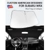 imageProadsy 2025 Upgrade Windshield Sun Shade Custom Fit 20102016 Mercedes Benz E Class Foldable Front Sunshade Protector Sun Visor Blocks UV Rays Keep Car CoolerSubaru Impreza WRXWRX STI 20082015