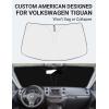 imageProadsy 2025 Upgrade Windshield Sun Shade Custom Fit 20102016 Mercedes Benz E Class Foldable Front Sunshade Protector Sun Visor Blocks UV Rays Keep Car CoolerVolkswagen Tiguan 20092017