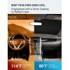imageProadsy 2025 Upgrade Windshield Sun Shade Custom Fit 20102016 Mercedes Benz E Class Foldable Front Sunshade Protector Sun Visor Blocks UV Rays Keep Car CoolerFord Edge 20072014