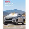 imageProadsy 2025 Upgrade Windshield Sun Shade Custom Fit 20102016 Mercedes Benz E Class Foldable Front Sunshade Protector Sun Visor Blocks UV Rays Keep Car CoolerChevrolet Colorado 20152022