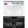 imageProadsy 2025 Upgrade Windshield Sun Shade Custom Fit 20102016 Mercedes Benz E Class Foldable Front Sunshade Protector Sun Visor Blocks UV Rays Keep Car Cooler20172022 Honda CRV