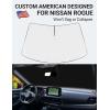 imageProadsy 2025 Upgrade Windshield Sun Shade Custom Fit 20102016 Mercedes Benz E Class Foldable Front Sunshade Protector Sun Visor Blocks UV Rays Keep Car CoolerNissan Rogue 20212025