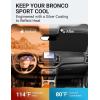 imageProadsy 2025 Upgrade Windshield Sun Shade Custom Fit 20102016 Mercedes Benz E Class Foldable Front Sunshade Protector Sun Visor Blocks UV Rays Keep Car CoolerFord Bronco Sport 20212025 2026