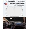 imageProadsy 2025 Upgrade Windshield Sun Shade Custom Fit 20102016 Mercedes Benz E Class Foldable Front Sunshade Protector Sun Visor Blocks UV Rays Keep Car CoolerBuick Envision 20162020