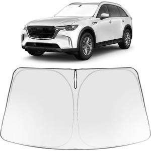 imageProadsy 2025 Upgrade Windshield Sun Shade Custom Fit 20102016 Mercedes Benz E Class Foldable Front Sunshade Protector Sun Visor Blocks UV Rays Keep Car CoolerMazda CX90 20242026