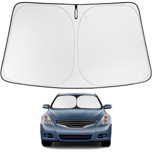 imageProadsy 2025 Upgrade Windshield Sun Shade Custom Fit 20102016 Mercedes Benz E Class Foldable Front Sunshade Protector Sun Visor Blocks UV Rays Keep Car CoolerNissan Altima 20072012