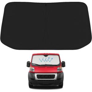 imageProadsy 2025 Upgrade Windshield Sun Shade Custom Fit 20102016 Mercedes Benz E Class Foldable Front Sunshade Protector Sun Visor Blocks UV Rays Keep Car CoolerDodge Ram 20142026