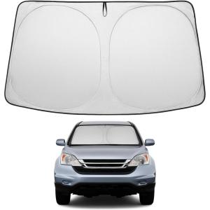imageProadsy 2025 Upgrade Windshield Sun Shade Custom Fit 20102016 Mercedes Benz E Class Foldable Front Sunshade Protector Sun Visor Blocks UV Rays Keep Car Cooler20072011 Honda CRV